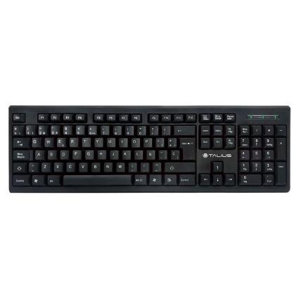 Teclado Kb-501 Spanish QWERTY Black