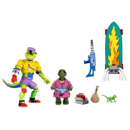 Figura Tortugas Ninja Ultimate Mondo Gecko 18 Cm One Size Multicolor