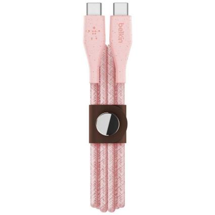 Boost Charge Usb-c To Usb-c Cable With Strap 1m One Size Pink