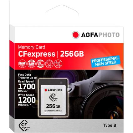 Cartão Memória Cfexpress 256gb Professional High Speed One Size Black