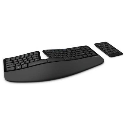 Teclado Sem Fio 5kv-00004 German QWERTZ Black