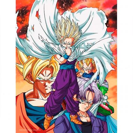 Pôster De Cristal Dragon Ball Z Heroes Vs Cell One Size Multicolor