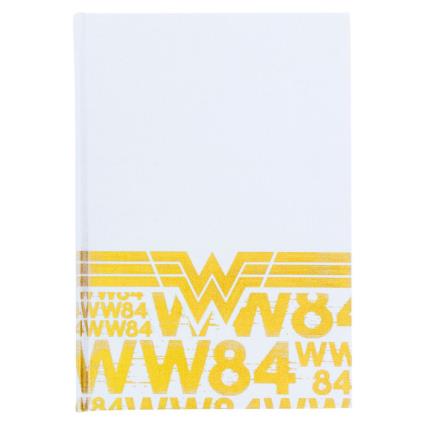 Caderno Wonder Woman 1984 Dc Comics One Size White / Gold