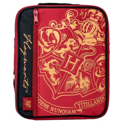 Lancheira Harry Potter Hogwarts One Size Black / Red