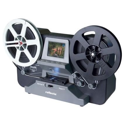 Slide Scanner Film Super 8 Normal 8 One Size Black