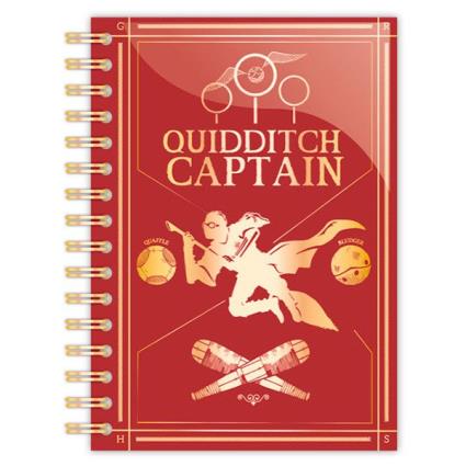 Quadribol A Harry Potter 5 Caderno One Size Red