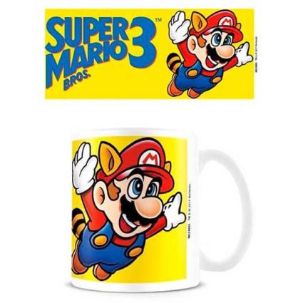 Caneca Super Mario Bros 3 315 Ml One Size Yellow / Blue / Red