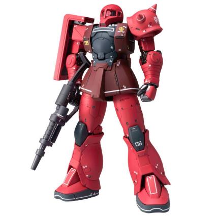 Gundam Fix Figuration Metal Composite Ms-05s Char Aznables Zaku I 18 Cm Figura One Size Red