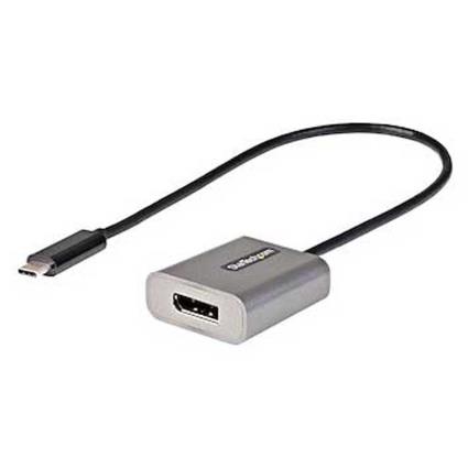 Para Adaptador Displayport Usb C One Size Black