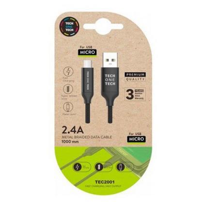 Usb A To Micro Usb B 1 M One Size Black