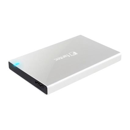 Gabinete De Disco Rígido Externo De Alumínio Alu-25b31 2.5 Usb 3.1 One Size Silver