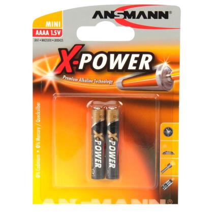 Baterias 1x2 Aaaa X-power 1510-0005 One Size Black