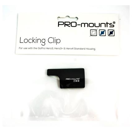 Housing Lock For Gopro Action Cam One Size Black