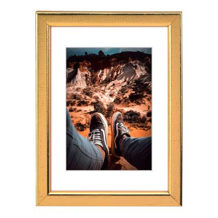 Bella 30x40 Cm Wooden One Size Gold