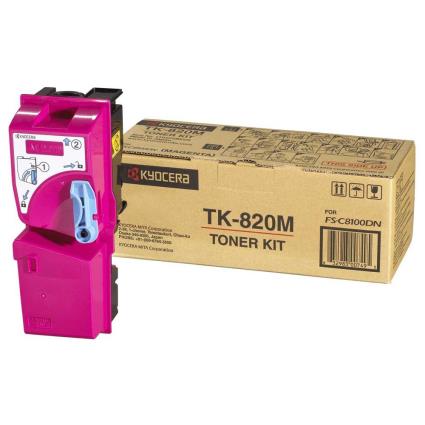 Toner Tk820m One Size Magenta