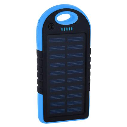 Banco De Poder Plus Solar 4000mah One Size Black / Blue