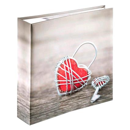 Memo Rustico 22.5x22.5 200 Photos 10x15 Cm Metalheart One Size Grey / Red