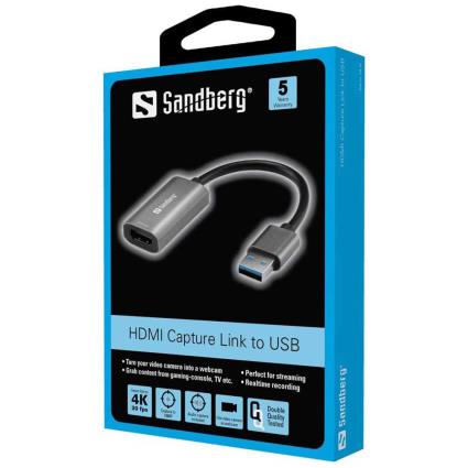 Para Adaptador Hdmi Usb A 4k One Size Grey