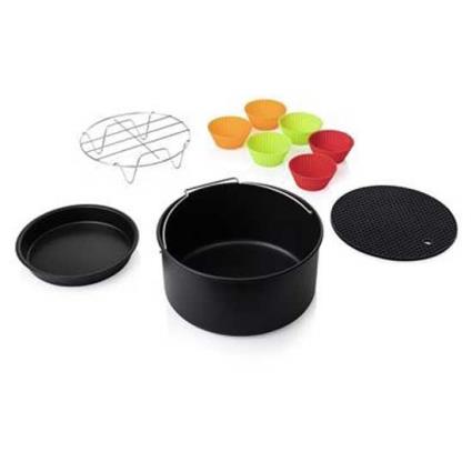 Kit De Acessórios Para Aerofryer 4.5 One Size Black