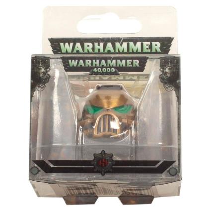 Warhammer 40k Space Marine Mkvii Helmet Space Marine Mkvii Helmet Chaveiro One Size Gold