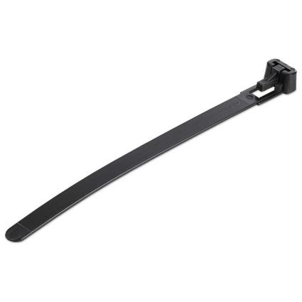 Abraçadeiras 30 Milímetros 100 Unidades One Size Black