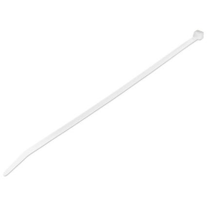 Abraçadeiras 68 Milímetros 100 Unidades One Size White