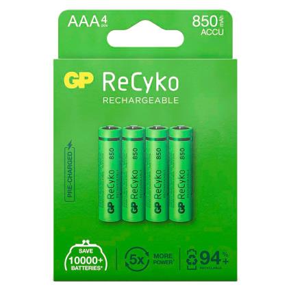 Baterias Recyko Nimh Aaa 850mah One Size Green