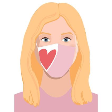 Máscara Facial Com Filtro De Carbono One Size Red