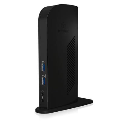 Icy Box Ib-dk2242ac Docking Station With Display Port One Size Black