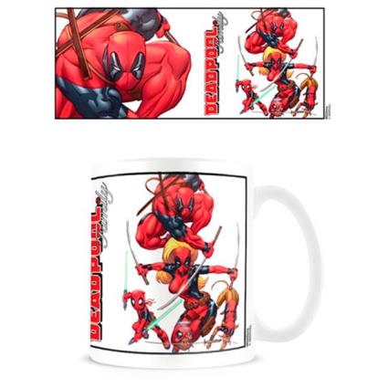 Caneca Deadpool Marvel One Size White / Red