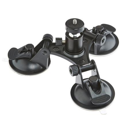 3-feet Suction Cup Mount L Gopro One Size Black