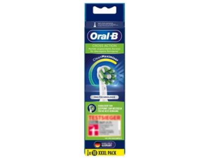 Cabeça Da Escova De Dentes Crossaction Cleanmaximizer 10 Peças One Size Blue / Green / White