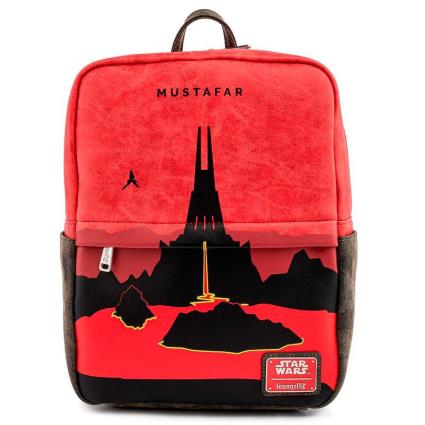 Bolsa Star Wars Mustafar 30 Cm One Size Black / Red