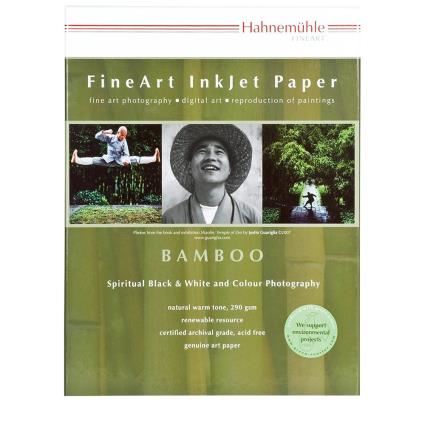 Bamboo A 4 290 G 25 Sheet One Size Natural White