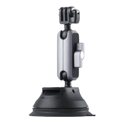 Suction Cup Mount For Action Camcorder Universal One Size Black / Silver