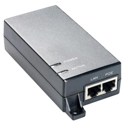 Gigabit Poe Injector 802.3af One Size Black