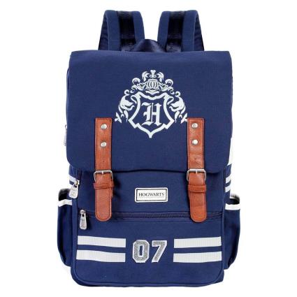 Bacgpack Harry Potter Oxford Academy Hogwarts One Size Blue / White