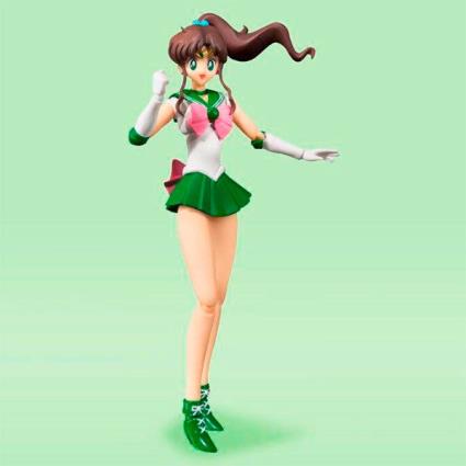 Sailor Moon Sailor Jupiter Animation Color Edition 14 Cm Figura One Size Green / White