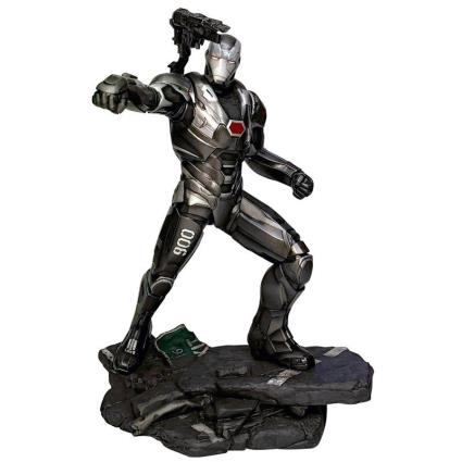 Marvel Avengers Endgame Estátua De Diorama War Machine 23 Cm One Size Black / Silver