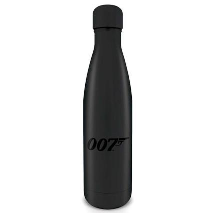 Garrafa De Metal 007 James Bond 550 Ml One Size Black