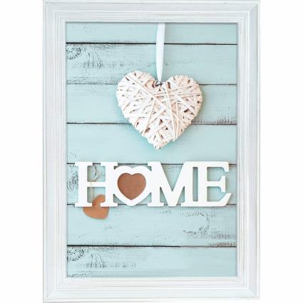 Vintage 18x24 Cm Wood One Size White
