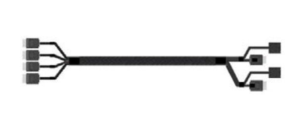 Cabo Sff-8611 875 Milímetros One Size Black