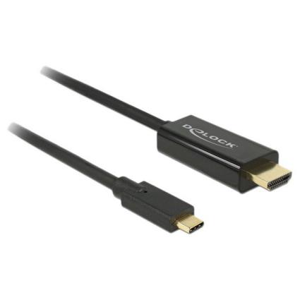 Cabo De Vídeo Usb C Para Hdmi M / M 4k 60hz 1 M One Size Black