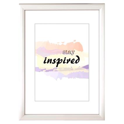 Madrid 20x30 Cm Plastic Frame One Size White