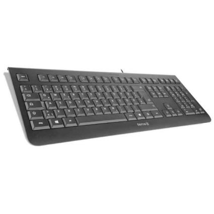 Teclado Terra 1000 US QWERTY Black