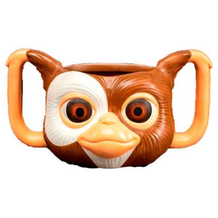 Caneca 3d Gizmo Gremlins One Size Brown / White