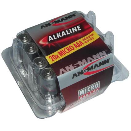 Aaa Lr03 1.5v 20 Units One Size Silver