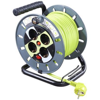 Proxt Cable Drum Robust L 25 M One Size Grey / Green