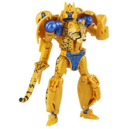Figura Transformers Cheetor War For Cybertron One Size Gold / Blue