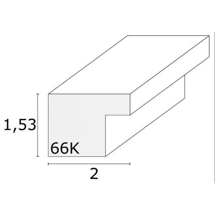 S66ka3 15x10 Cm Wood With Passepartout One Size Black